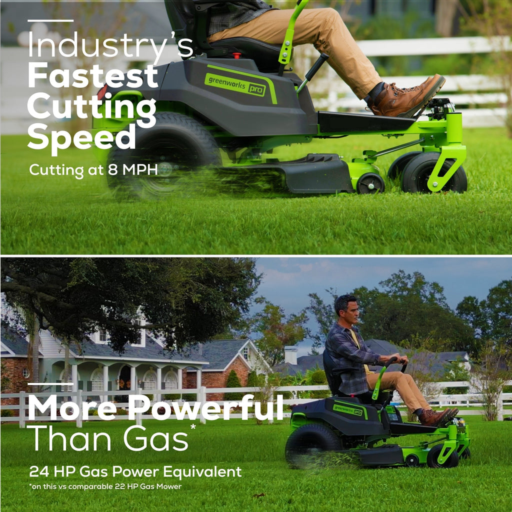 82V 42" CrossoverZ Ride-On Zero Turn Mower | CRZ428