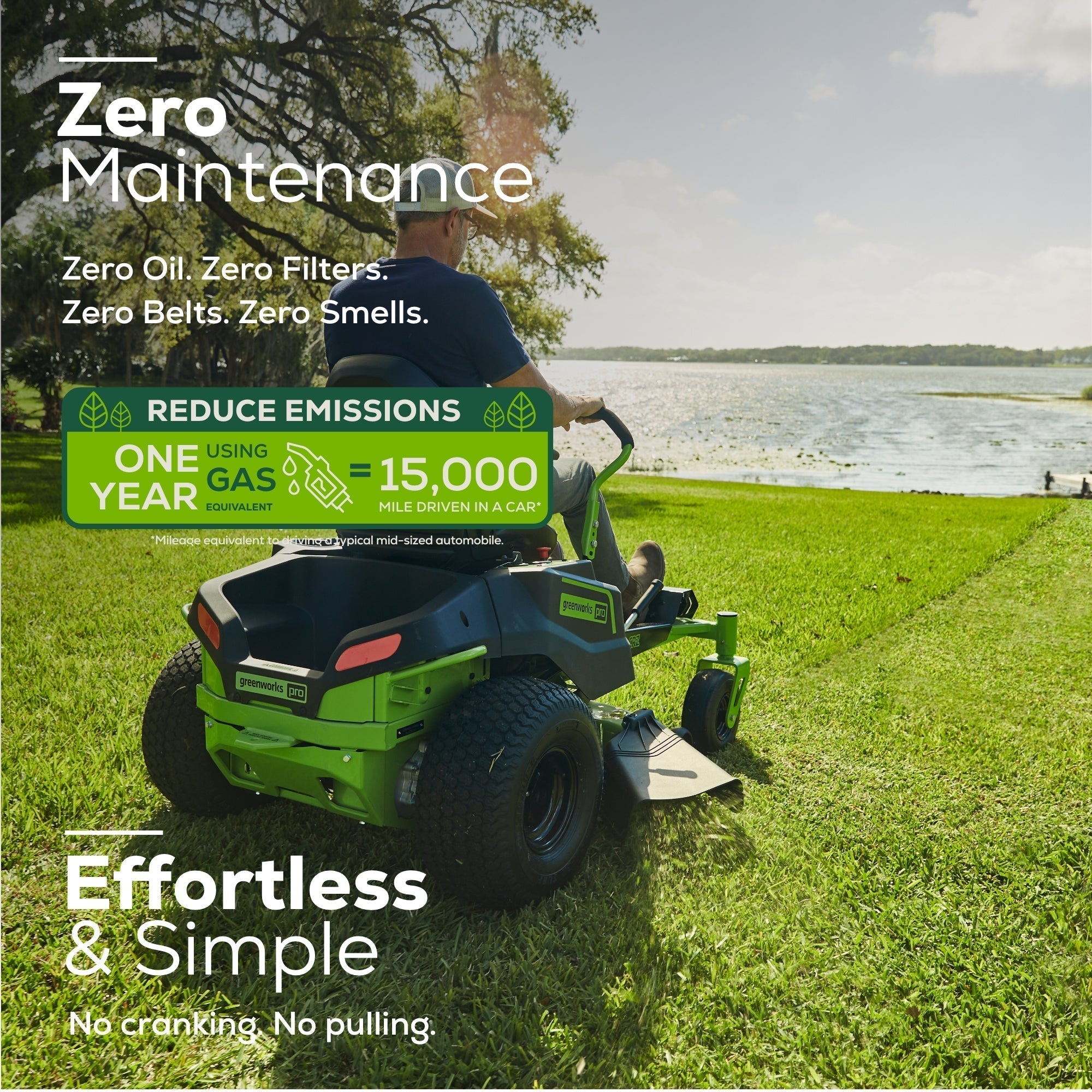 82V 42" CrossoverZ Ride-On Zero Turn Mower | CRZ428